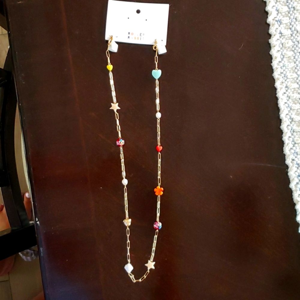 Roller Rabbit 3-in-1 Chain !!! NEW NEVER WORN!  RARE!